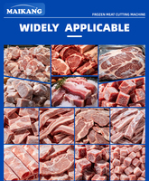 Machine de découpe automatique de cuisses de poulet en acier inoxydable, coupe-viande de porc, coupe-viande congelée