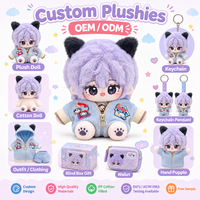Peluche personnalisée en coton pour cosplay, poupée de personnage IP, fabricant de jouets en peluche sur mesure, figurines d'anime en peluche