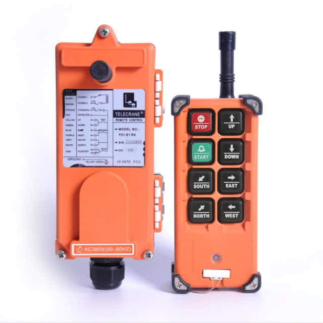 High Quality F21-E1B for Crane Hoist Truck Remote Controller Remote Transmitter-receiver 36V