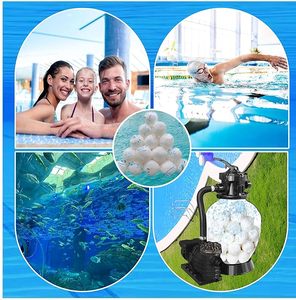 Boules filtrantes de traitement de l'eau pour les boules de filtre d'eau de fibre de <span class=keywords><strong>piscine</strong></span> comme matériel de remplissage de <span class=keywords><strong>sable</strong></span> pour la <span class=keywords><strong>filtration</strong></span> - Product Image 6