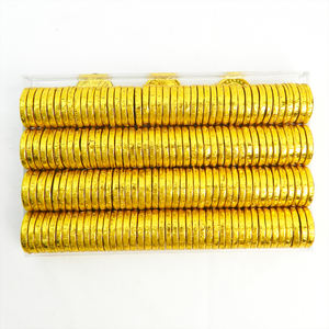 Sweet Gold Bittersweet Cocoa Solid <strong>Chocolate</strong> <strong>Coins</strong> Customizable <strong>Bulk</strong> Hot Sale - Product Image 2