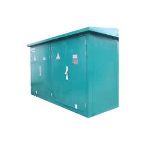 Poste de transformation de type boîtier pour éclairage public, appareillage de commutation préfabriqué moyenne tension, transformateur combiné, métal IP65 extérieur, câble en acier ZY - Product Image 4