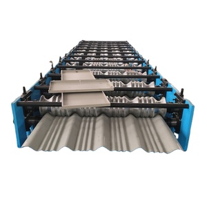 Lámina de techo de <span class=keywords><strong>policarbonato</strong></span>, <span class=keywords><strong>plancha</strong></span> corrugada de hierro IBR, precio de la máquina de fabricación de láminas de techo de aluminio transparente de zinc - Product Image 4