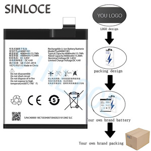 3.85V 5000mAh Pin cho <span class=keywords><strong>Pixi</strong></span> <span class=keywords><strong>4</strong></span> cộng với điện tlp050bc Alcatel 5023f 5023e - Product Image 3