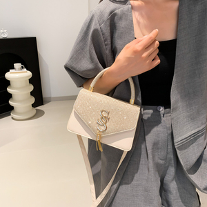 Bolsos de Hombro de Patchwork Tejido para Mujer, Gran Espacio, Venta al por Mayor, Cierre de Cremallera, Bolsos de Moda para Iglesia y Eventos Especiales 2026 - Product Image 2