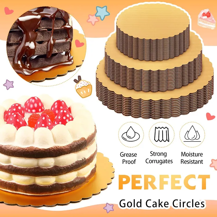 Mini tablero de pastel Tablero de pastel de plástico Listo para enviar Tableros de pastel Envío gratis