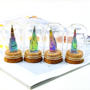 للبيع بالجملة زجاجة عينة من حجر الكريستال البزموت الخام على طراز فنغ شوي لهدايا العطلات - Product Image 4