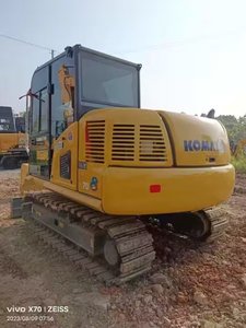 Pelle sur chenilles Komatsu PC70 d'occasion de 7 tonnes Mini pelleteuse d'occasion Matériel de construction avec composants centraux Moteur Pompe à moteur - Product Image 3