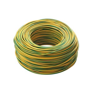 สายไฟฟ้าแกนเดี่ยวยาว100เมตร FS17 2.5mm ² ส่วนทองแดงแข็งสีเหลือง/เขียวลวดอาคารอลูมิเนียม - Product Image 2