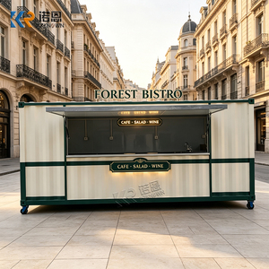 Luxury Prefab Container Cafe With Coffee Bar Design Fully Equipped Kitchen Modular Restaurant - Product Image 2