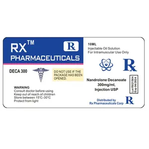 DECA300ป้ายสติกเกอร์ RX ยี่ห้อ