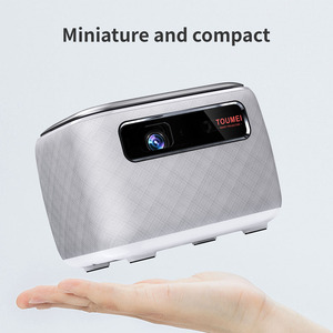 Toumei V8 Akıllı DLP Projektör Ev Sineması Eğitimi için 5G Dahili YouTube Netflix 4K Desteği Uyumlu TV Stick/Box/USB/ - Product Image 1