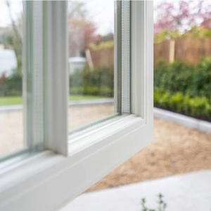 Fenêtre à battant UPVC éconergétique, joint d'étanchéité à <span class=keywords><strong>double</strong></span> <span class=keywords><strong>vitrage</strong></span>, modèle EcoSave, <span class=keywords><strong>fenêtres</strong></span> en vinyle - Product Image 3