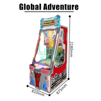 Machine de jeu d'arcade à monnayeur pour la remise de billets et de balles, équipement de divertissement en promotion