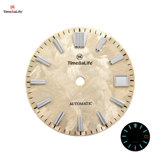 Factory OEM/ODM Brass Watch Dial Customizable Color and Texture for Men Luxury Timepiece Watch Parts