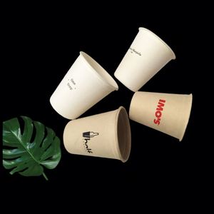 Vasos Desechables Biodegradables de Bagazo de Caña de Azúcar a Precio de Fábrica, Vasos para Bebidas para Llevar de Restaurantes, a Prueba de Fugas - Product Image 4