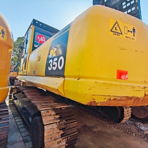 Excavadora de orugas usada Komatsu PC350-7 de 35 toneladas, potente maquinaria pesada para minería de mineral, de bajo precio, de Japón, a la venta. - Product Image 2