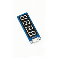 Módulo de Pantalla LED de 7 Segmentos y 4 Dígitos Zetok, Controlador TM1637, Tubo Digital Rojo para Arduino, Pantalla Numérica Brillante de 0.56 Pulgadas