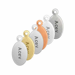 Mini Discos Personalizados <span class=keywords><strong>de</strong></span> Acero Inoxidable, Etiquetas Planas para Estampado, para Pulseras, Pendientes, Collares, Fabricación <span class=keywords><strong>de</strong></span> Metal - Product Image 6
