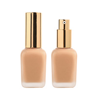 Fond de teint sans logo, vente en gros, haute qualité, crème hydratante mate, imperméable, vegan, couvrance totale