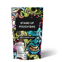 Food-Grade Materiaal Plastic Mylar Bag Doypack Zip Lock Bag Snacks Noten Gedroogd Fruit Voedsel Verpakking Stand Up Pouch