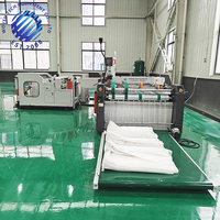 Máquina de corte y costura de alta eficiencia para forros interiores de bolsas tejidas para harina, azúcar y bolsas de grado alimenticio