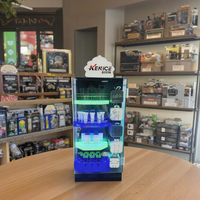 Câble USB multicouche en acrylique Chargeur de téléphone Vitrine de bureau Perspex Accessoires de téléphone portable Présentoir pour magasin