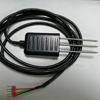 Capteur d'humidité MEC10 pour l'humidité du sol, l'EC et la température 0-2V/4-20mA/RS485/MEC-10/EC10/MS20 Modbus