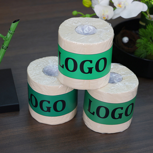 Mẫu miễn phí có sẵn! OEM của nhà sản xuất hữu cơ 3ply tre giấy vệ sinh mềm mại thoải mái dots 2ply mô cho phòng tắm sử dụng - Product Image 2