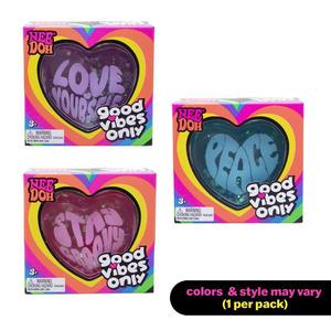 Juguetes Antiestrés con Forma de Corazón, Pelotas Sensoriales para Aliviar el Estrés, Juguetes para Apretar para Niños - Product Image 1