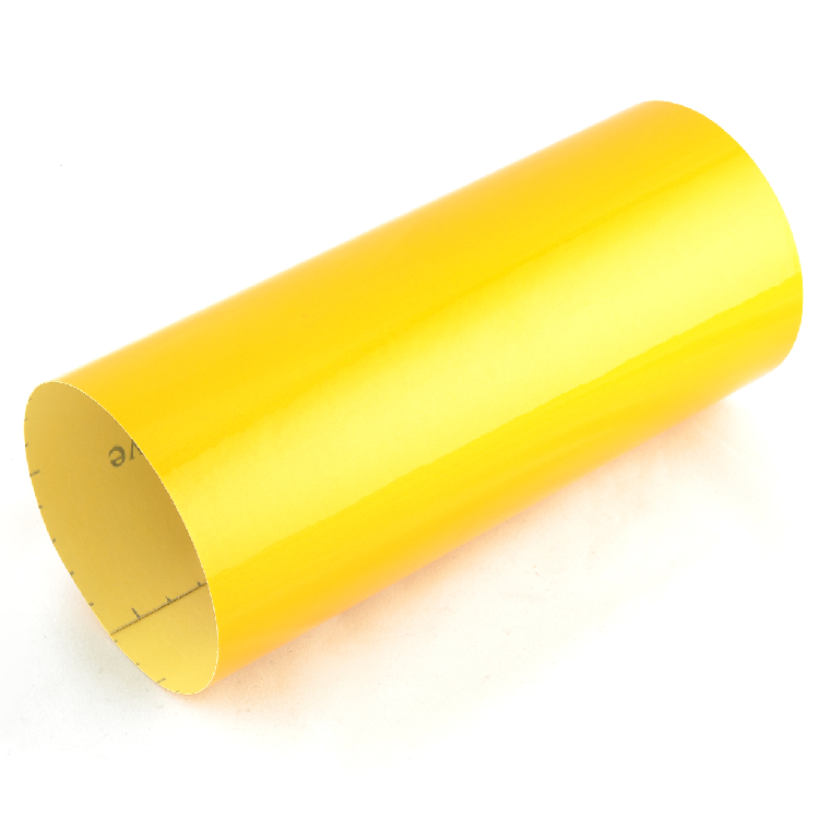 Engineering Grade Reflective Film InkjetFor Traffic Road Safety Sign(yellow)