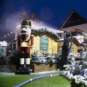 6ft-12ft Géant Résine Jouet Soldat Grandeur nature En Fiber De Verre Personnalisé de Noël <span class=keywords><strong>Casse</strong></span>-<span class=keywords><strong>Noisette</strong></span> Décoration - Product Image 3