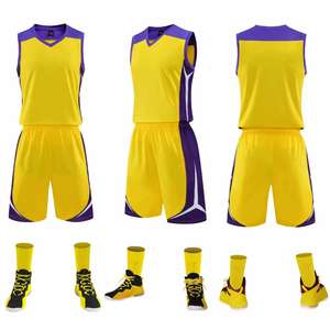 Camisetas de Baloncesto de Manga Corta Transpirables de Secado Rápido Estampadas en Material 100% Poliéster Nombre del Equipo Personalizado Unisex LT2018 - Product Image 3