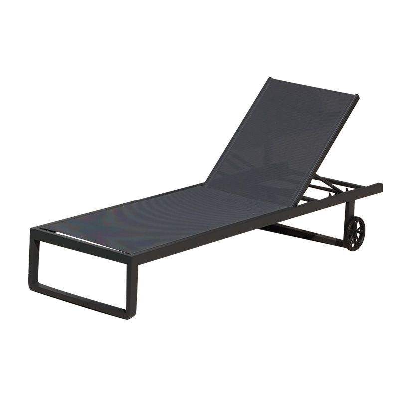 Teslin pulley recliner bed [black] - custom