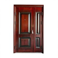 Puerta de Entrada Sencilla Abatible, Moderna, Antirrobo, para Exteriores, Villas, Apartamentos, Puertas de Seguridad para Casa
