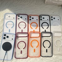 Casing HP Transparan Matte PC Defender Anti Benturan Harga Terjangkau untuk iPhone 18 17 16 15 Pro Max