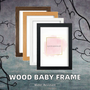 Cadre d'affichage pour affiche en bois massif naturel, cadre photo rectangulaire en bois écologique pour la décoration de la maison, forte demande - Product Image 3