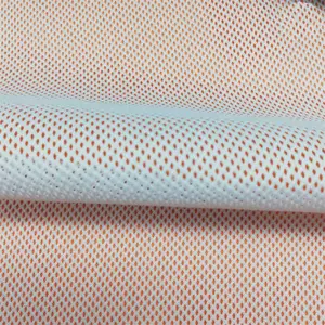 100 Polyester Mesh Lining Fabric for Garment Interlining School uniform