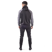 Ensemble de survêtement Hawkbawk personnalisé de haute qualité pour hommes – Sweat à capuche et pantalon de jogging – Tenue de sport respirante pour adultes, grandes tailles, hiver
