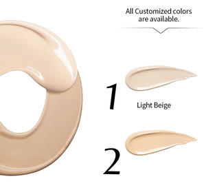 تخفيضات كبيرة 2 في 1 كريم مدمج بتغطية كاملة كريم الأساس وخافي العيوب يدوم لبشرة مثالية لون البشرة الداكنة - Product Image 3