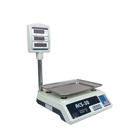 TS-816 Hot Selling 30Kg 40Kg 2G 5G Elektronische Prijsschaal Prijs Computing Schaal Fruit Schaal Met Balk Led