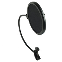 Mikrofon Studio profesional, mikrofon Pop Filter untuk rekaman vokal PS-1, tahan suara untuk mikrofon