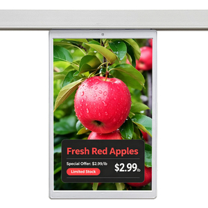 Etiqueta de Precio Colgante de Doble Cara, Pantalla LCD de 10.1 Pulgadas de Alto Brillo, Etiqueta Electrónica para Estante, Actualización OTA, Etiqueta de Precio Digital NFC para Tienda - Product Image 1