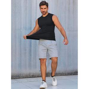 Camiseta sin mangas de entrenamiento de compresión atlética para hombre 2025, moldeador de Cuerpo Adelgazante, capa Base deportiva con camiseta interior con patrón 3D - Product Image 2