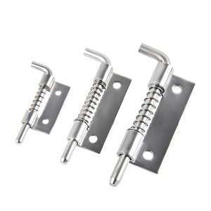 Sotgu Stainless Steel <b>Spring</b> Pin 304 Industrial Cabinet <b>Door</b> Latch Metal Bolt With <b>Spring</b> For Electrical Box - Product Image 5
