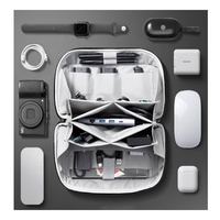 Sac d'accessoires technologiques, organiseur électronique de voyage, étui pour accessoires, sac de transport, petit sac organisateur d'électronique
