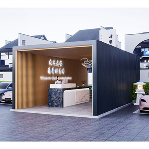Aluminum Alloy Hotel <strong>Porch</strong> Pavilion, Plate Long Corridor, Simple <strong>Wood</strong> Grain Landscape, <strong>Canopy</strong>, Sunshade,customization - Product Image 3