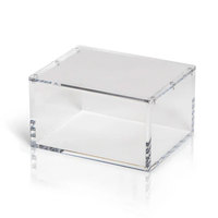 Boîte de présentation en acrylique pour booster box League of Legends Riftbound avec couvercle magnétique et protection UV