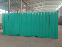 Station-service conteneurisée de 20 pieds (20000-25000L) avec distributeur multi-pistolets pour le ravitaillement de machines