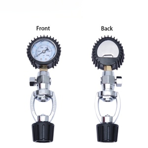 Manómetro de prueba de presión para tanques de buceo para BCDs de backplate, sidemount y jacket – Conexión Yoke 11487 - Product Image 2